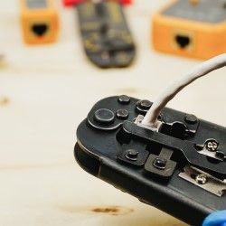 현장 설치 이더넷 배선 RJ45 커넥터